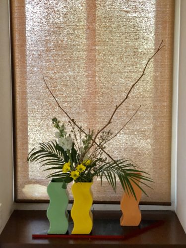 ワックスフラワーを活ける