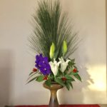 お正月用生け花〈リビング編〉花材と花器と生け方について