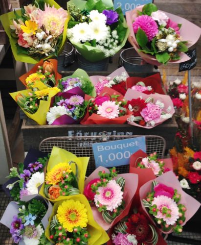 作り置きブーケ