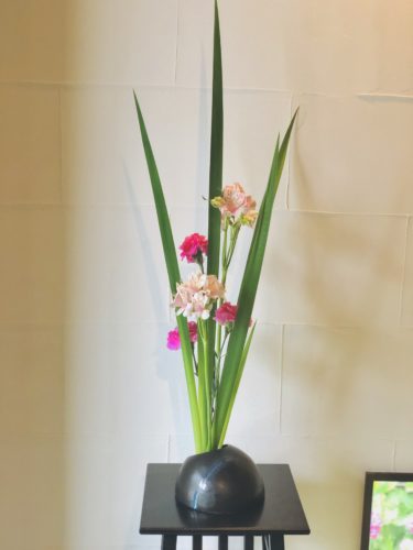 カーネーションを活ける