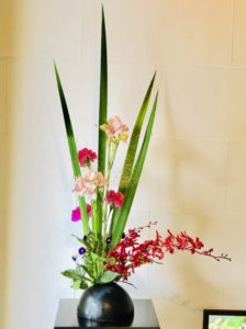 狭い場所に活ける