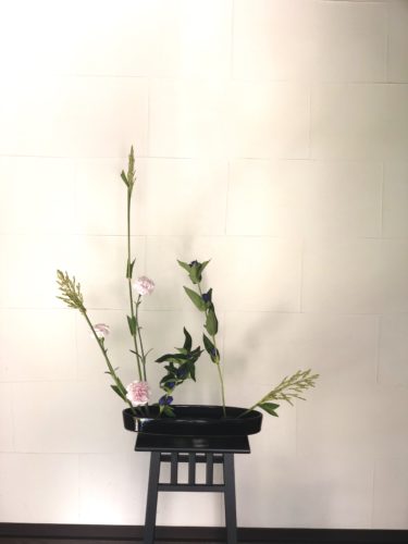 カーネーションを活ける