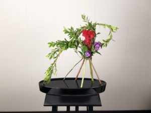 剣山なしで活ける