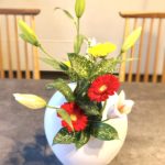 テーブルに飾る花