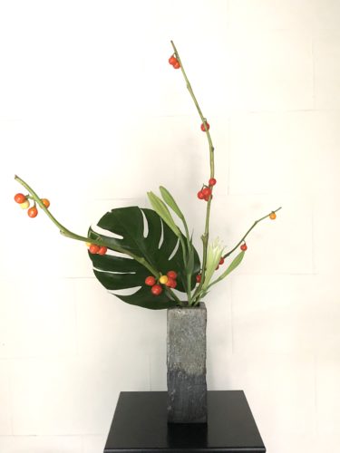 モンステラを入れる