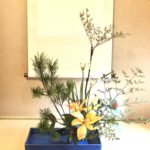 お正月花　和室におすすめの正統派な盛花