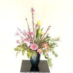 桃の花のアレンジメント ひなまつりに自分で作ってみませんか?