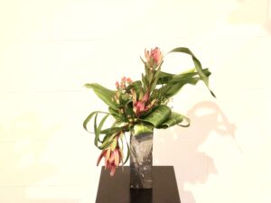 夏の定番　ネイティブフラワーの生け花