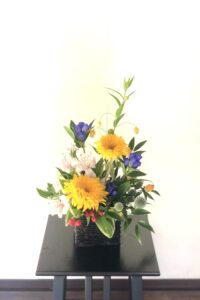 夏のフラワーアレンジメント