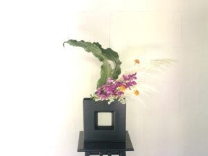 パンパス 夏の生け花