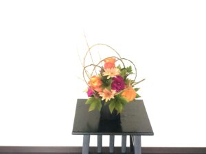 ハロウィンのアレンジメント