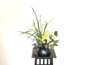 水仙の生け花