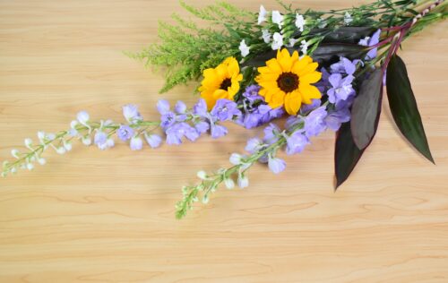 今回の花材