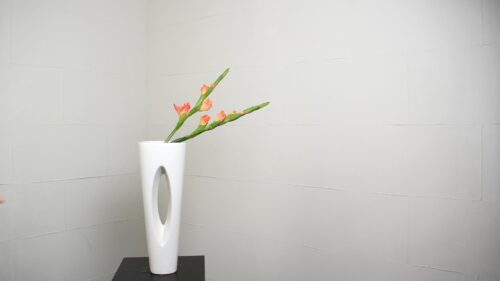 グラジオラスを入れる