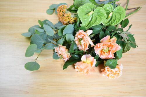 今回の花材