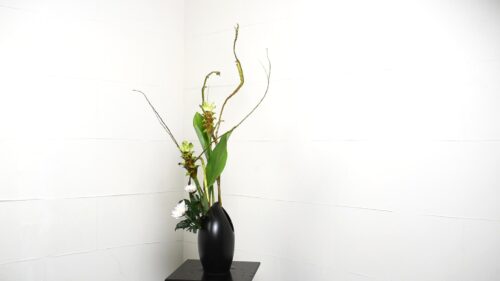 菊を入れる