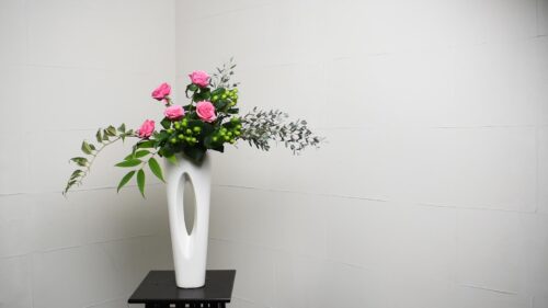 バラを入れる