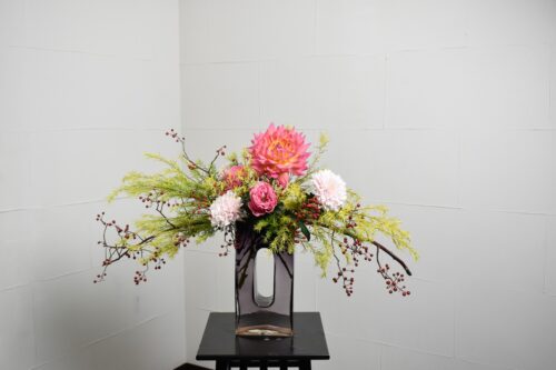 クリスマスの生け花