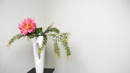 ダリアを入れる