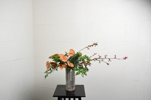 牡丹桜の生け花