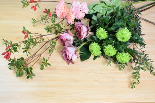 今回の花材