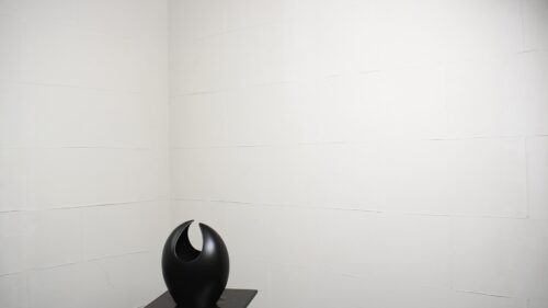 黒の深型水盤