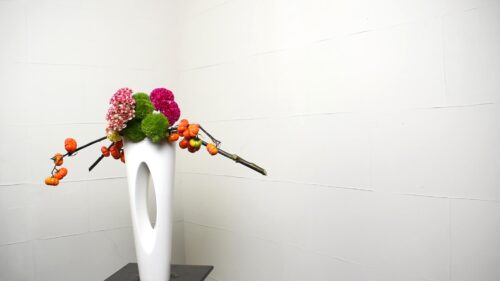 てまり草を入れる