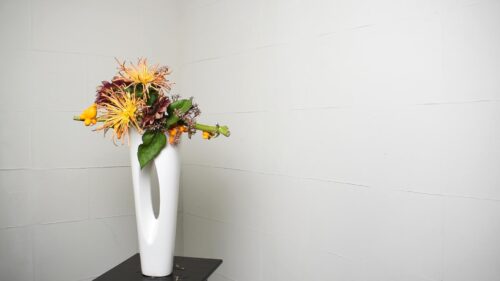 ひまわりを入れる