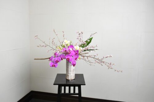 さくらの生け花