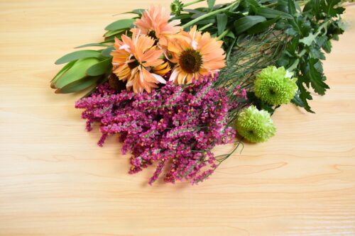 今回の花材