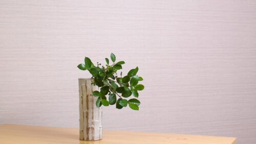 枝物を入れる